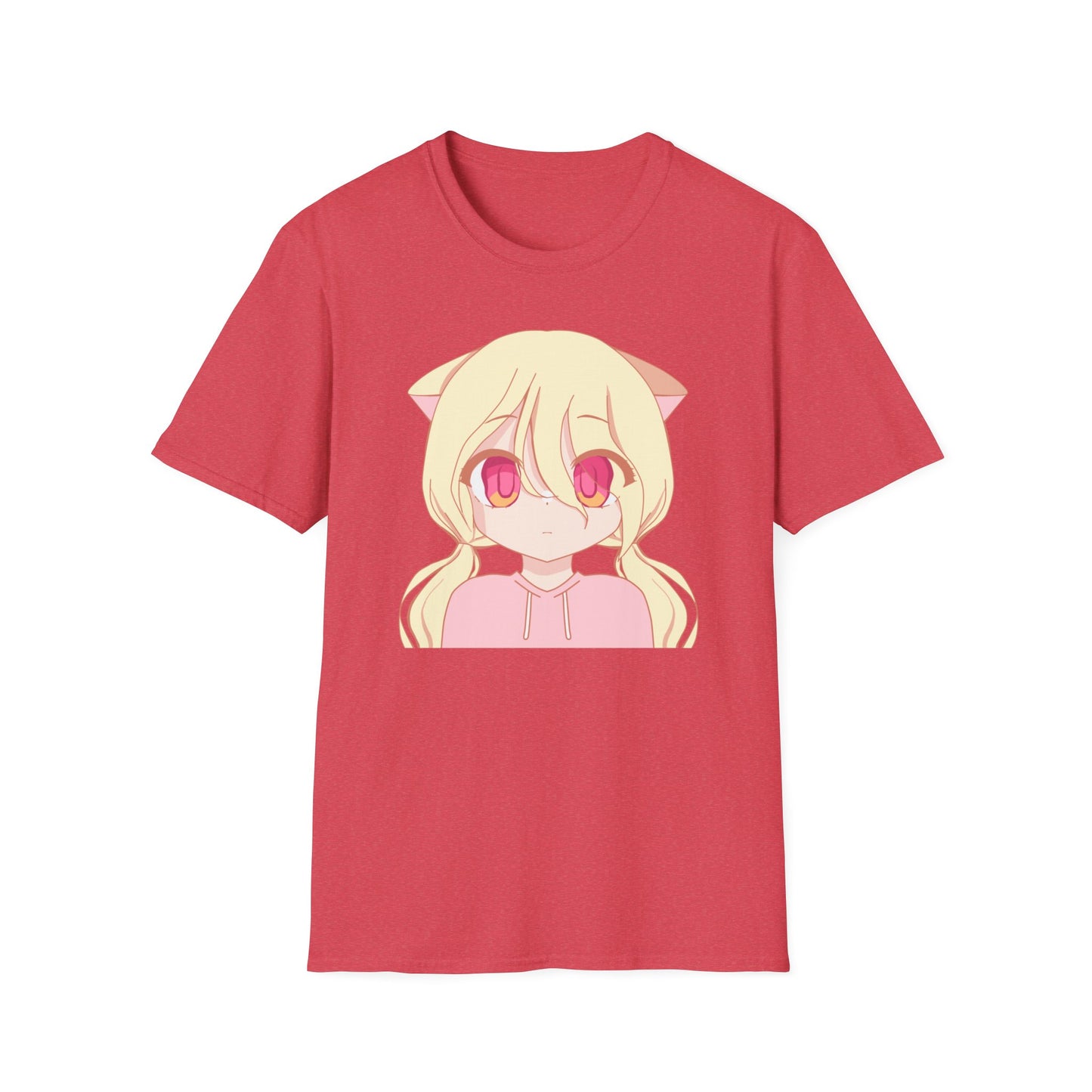 Lilly - Anime Girl Unisex Softstyle T-Shirt, Cute Graphic Tee for Anime Fans, Casual Wear, Gift for Birthdays, Cosplay, Relaxation