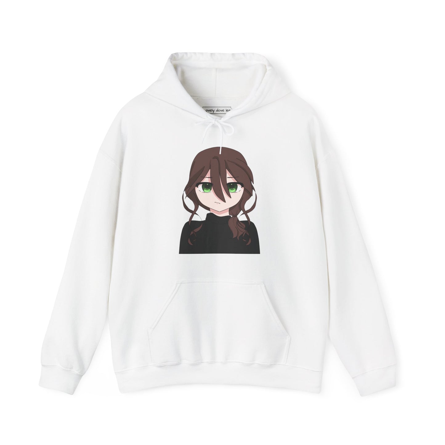 Avery green - Charming Anime-Inspired Hoodie for Cozy Vibes, Perfect for Gift-Giving, Casual Outings, and Anime Fans, Unisex Sweatshirt