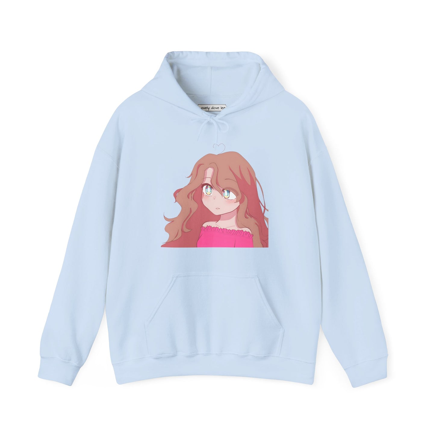 Ava - Anime Girl Art Hoodie, Cozy Sweatshirt, Cute Gift for Anime Fans, Unique Apparel, Stylish Streetwear, Perfect for Chill Days