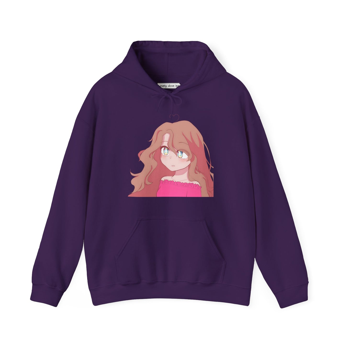 Ava - Anime Girl Art Hoodie, Cozy Sweatshirt, Cute Gift for Anime Fans, Unique Apparel, Stylish Streetwear, Perfect for Chill Days