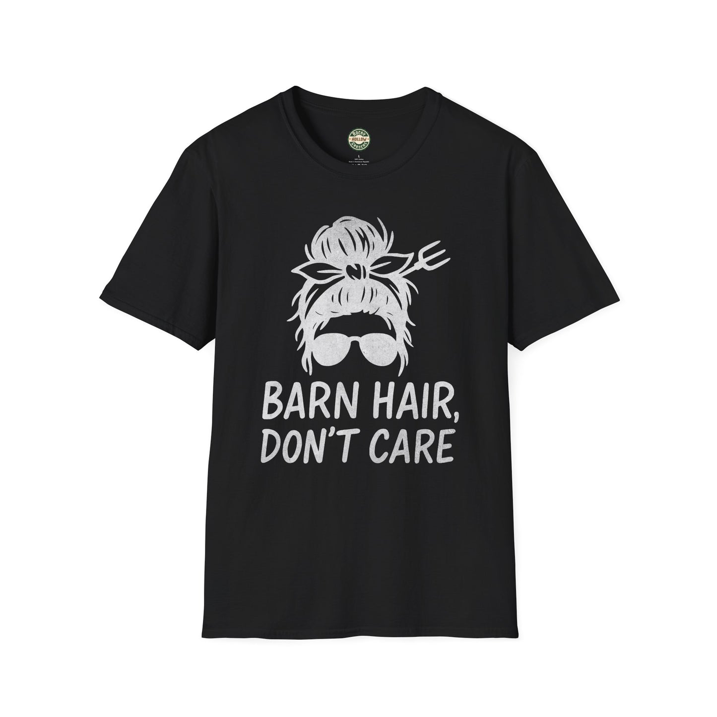 "Barn Hair Don't Care" Unisex T-Shirt, Casual Tee for Farm Lovers, Great for Summer, Gifts for Her, Country Vibes Fashion, Homesteader Humor