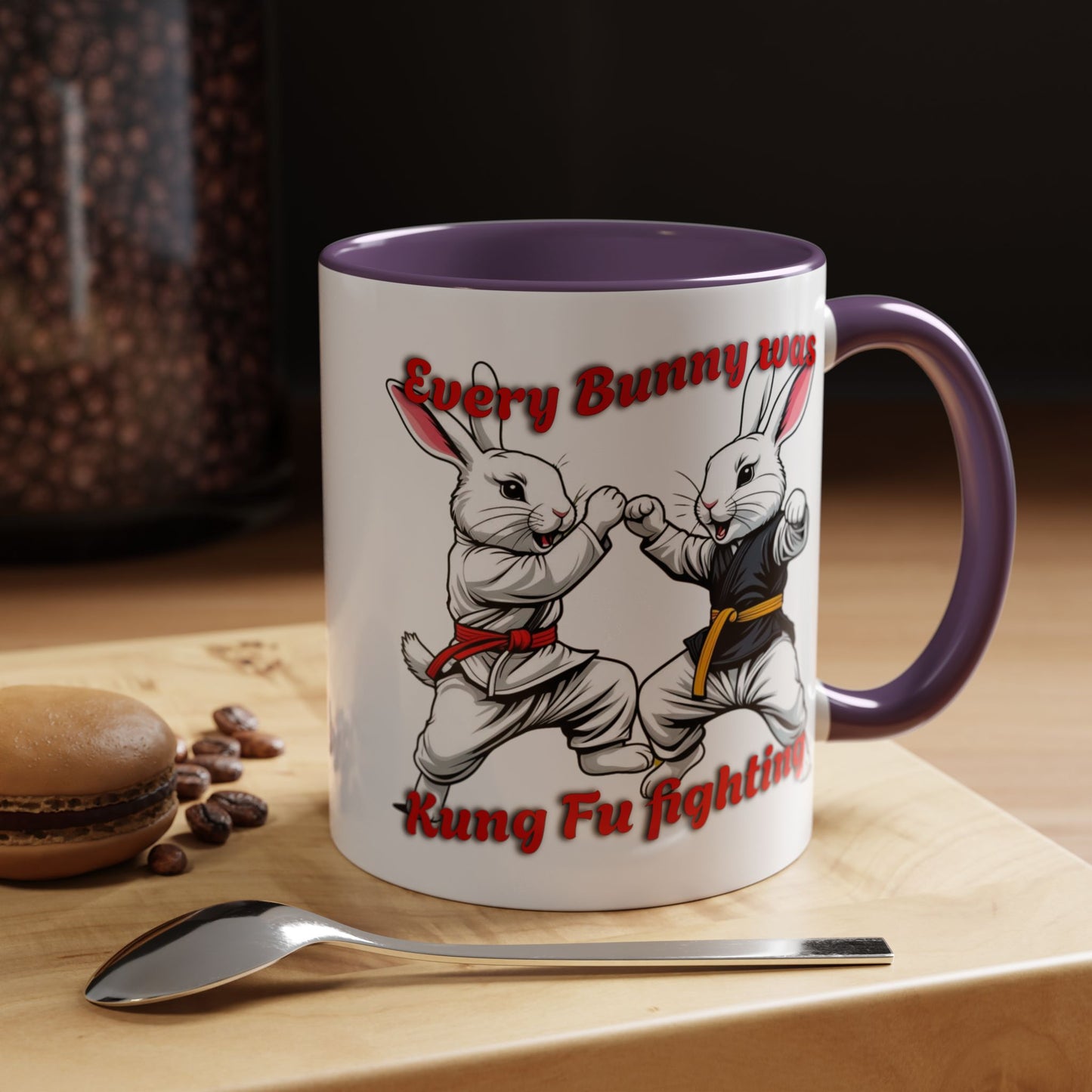 Every Bunny Was Kung Fu Fighting Coffee Mug