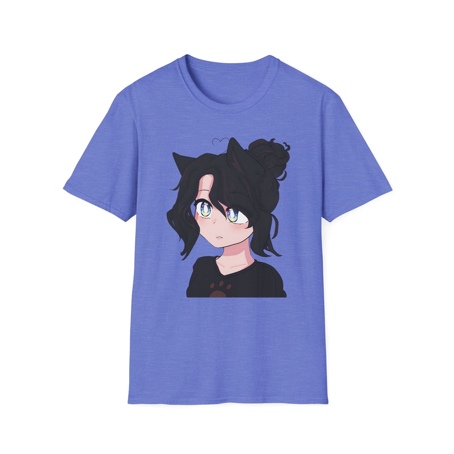 Ruby Rosher - Cute Anime wolf Girl Graphic Tee, Unisex Cartoon T-Shirt, Trendy Apparel for Fans, Gift for Anime Lovers, Casual Wear