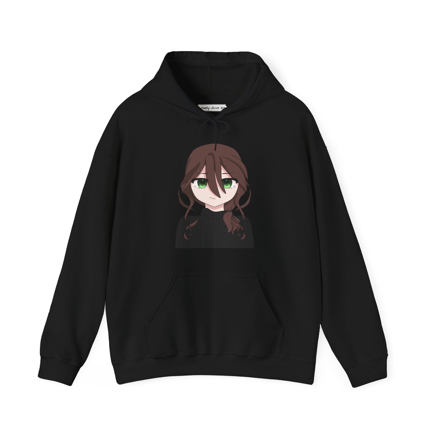 Avery green - Charming Anime-Inspired Hoodie for Cozy Vibes, Perfect for Gift-Giving, Casual Outings, and Anime Fans, Unisex Sweatshirt