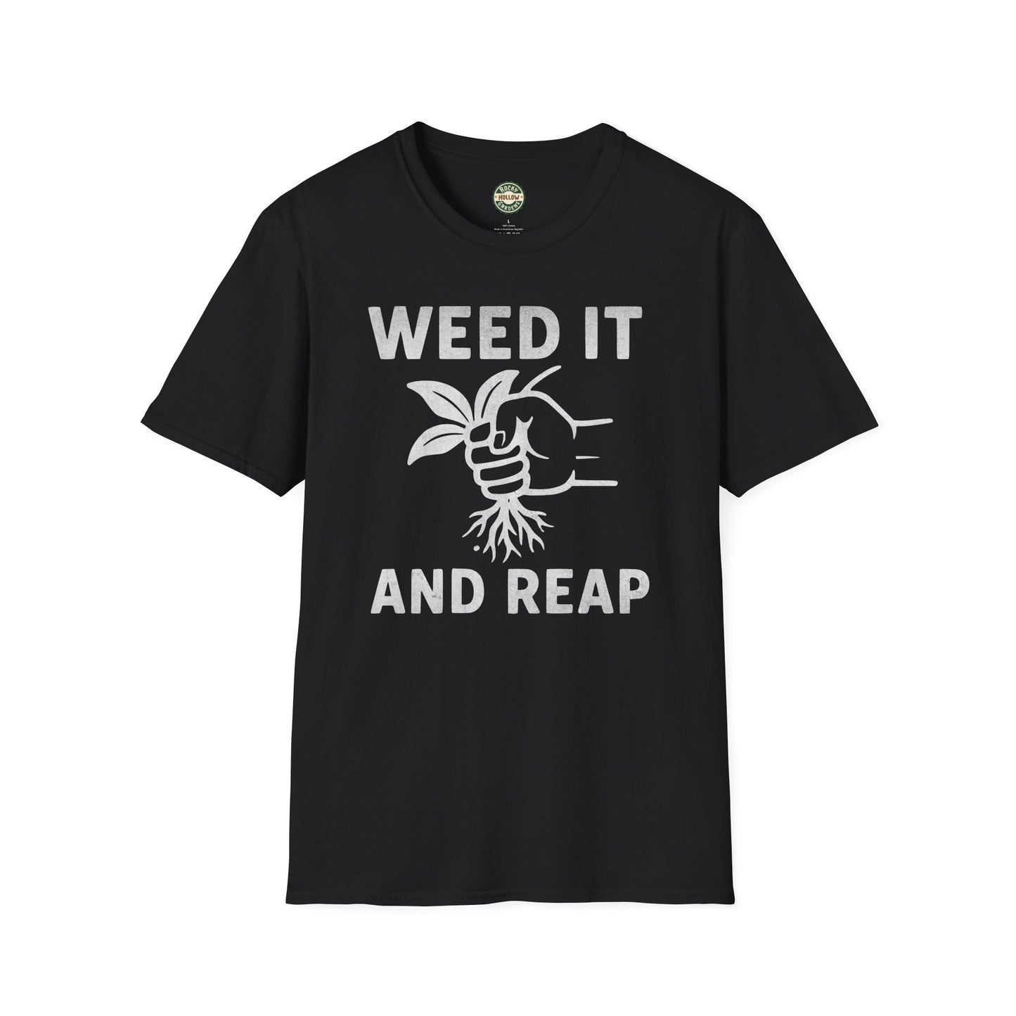 "Weed It and Reap" Tee - Funny Gardening T-Shirt, Unisex Plant Lover Shirt, Great Gift for Gardeners, Eco-Friendly Apparel, Rustic Homesteader Humor