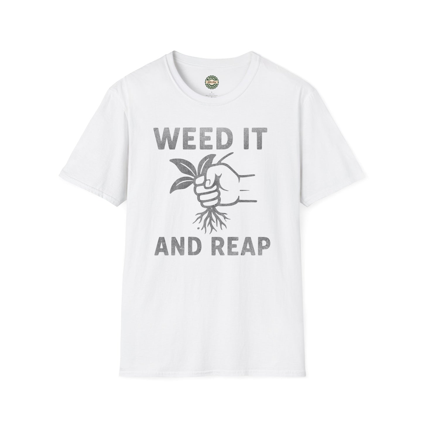 "Weed It and Reap" Tee - Funny Gardening T-Shirt, Unisex Plant Lover Shirt, Great Gift for Gardeners, Eco-Friendly Apparel, Rustic Homesteader Humor