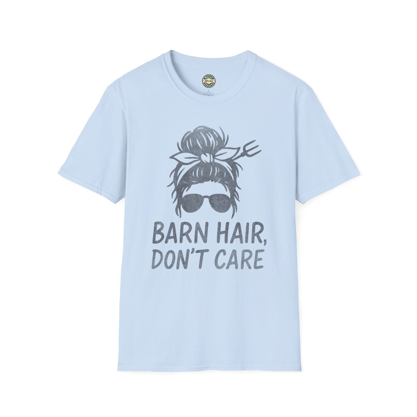 "Barn Hair Don't Care" Unisex T-Shirt, Casual Tee for Farm Lovers, Great for Summer, Gifts for Her, Country Vibes Fashion, Homesteader Humor