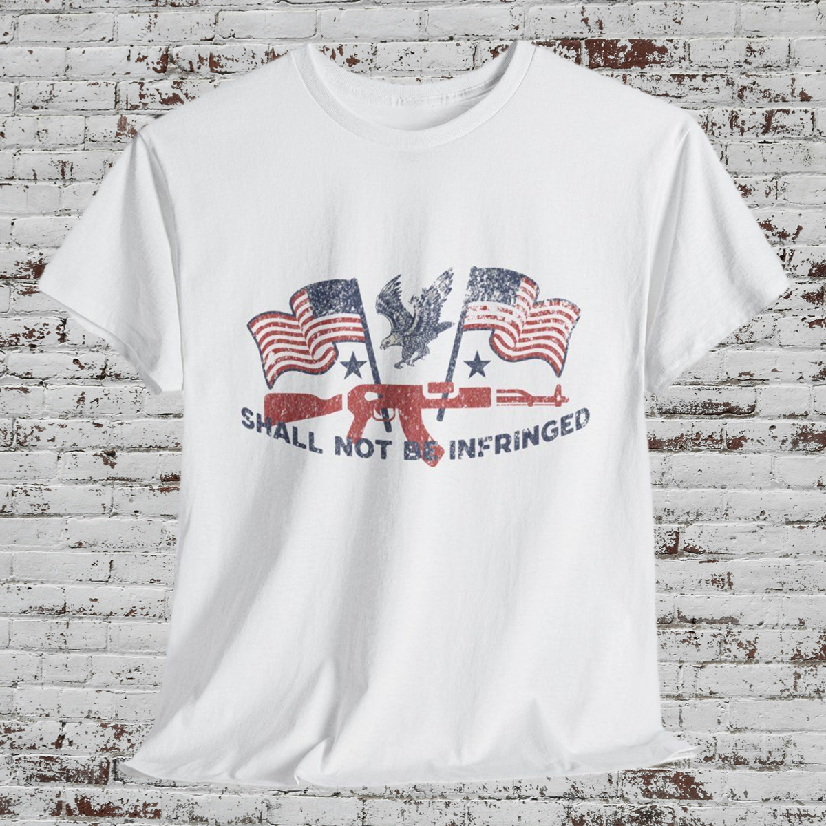 Shall Not Be Infringed Patriotic Tee