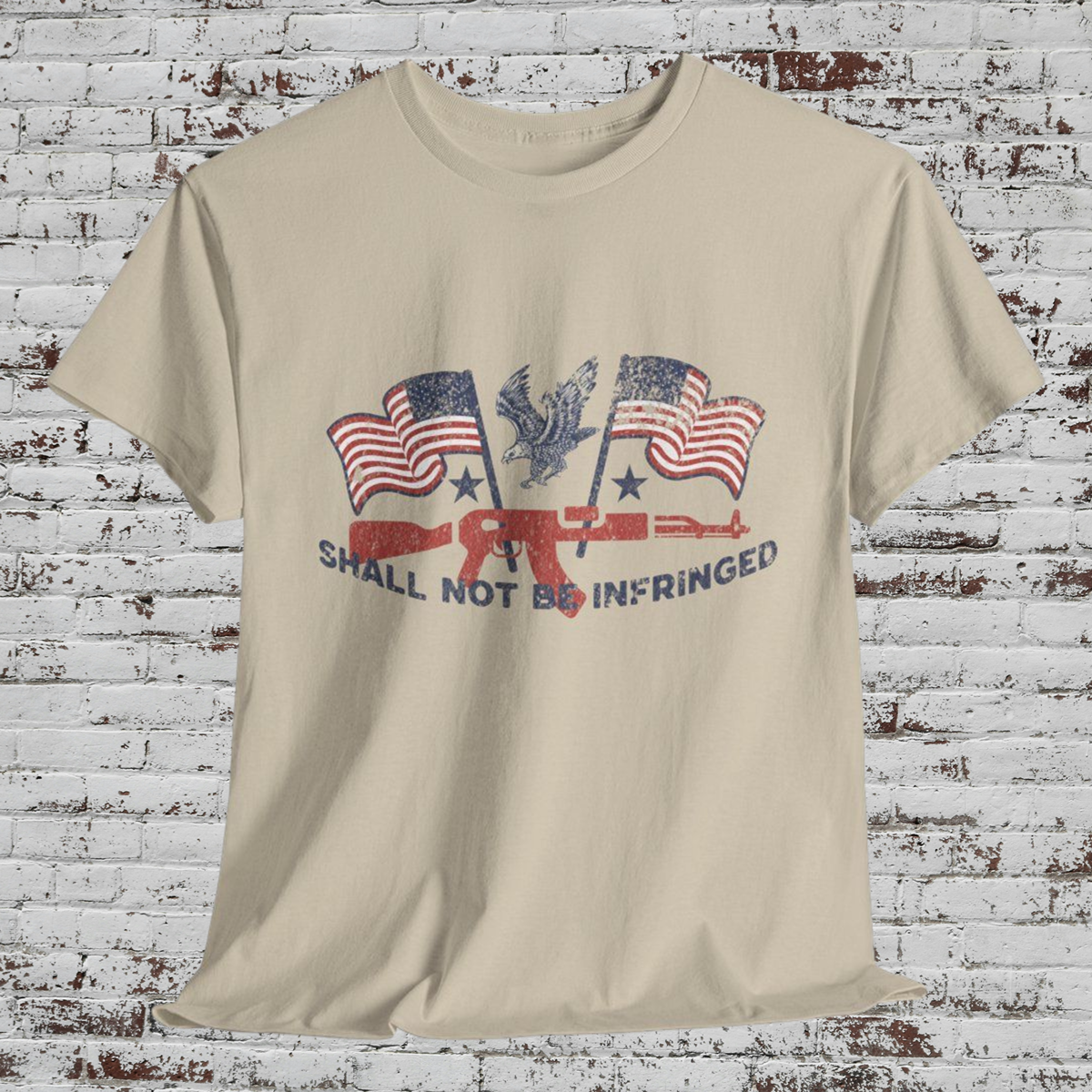 Shall Not Be Infringed Patriotic Tee