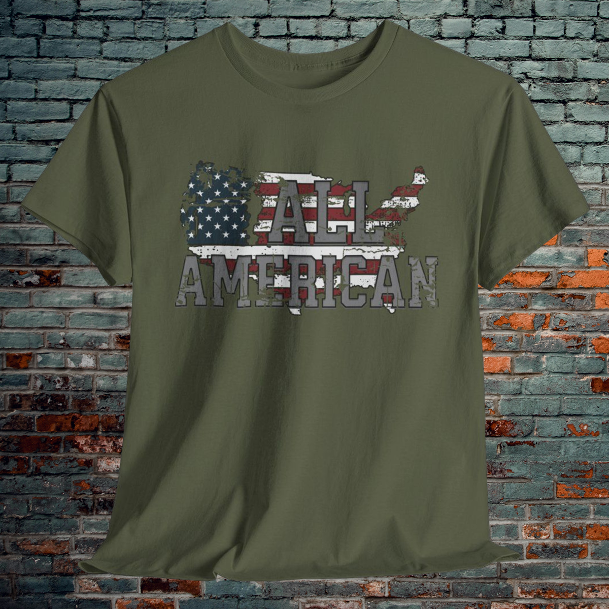 All American Flag Tee