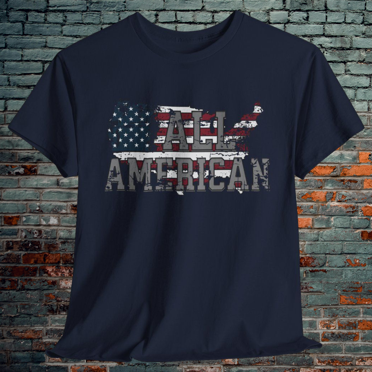 All American Flag Tee