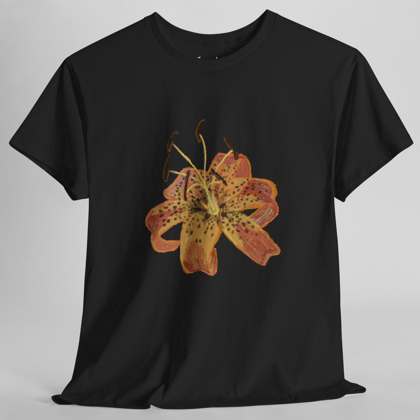 Jamie's Hand-Drawn Collection "Ozark Lily" Unisex Soft-Style Tee Shirt