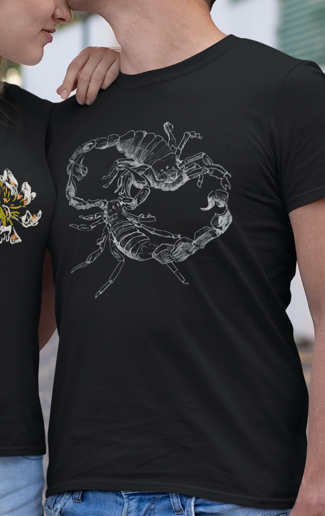 Jamie's Hand-Drawn Collection "Scorpion's Dance" Unisex SoftStyle Tee Shirt