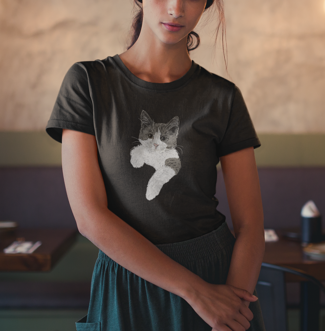 Jamie's Hand-Drawn Collection "Royal Posture" Unisex Soft-Style Tee Shirt