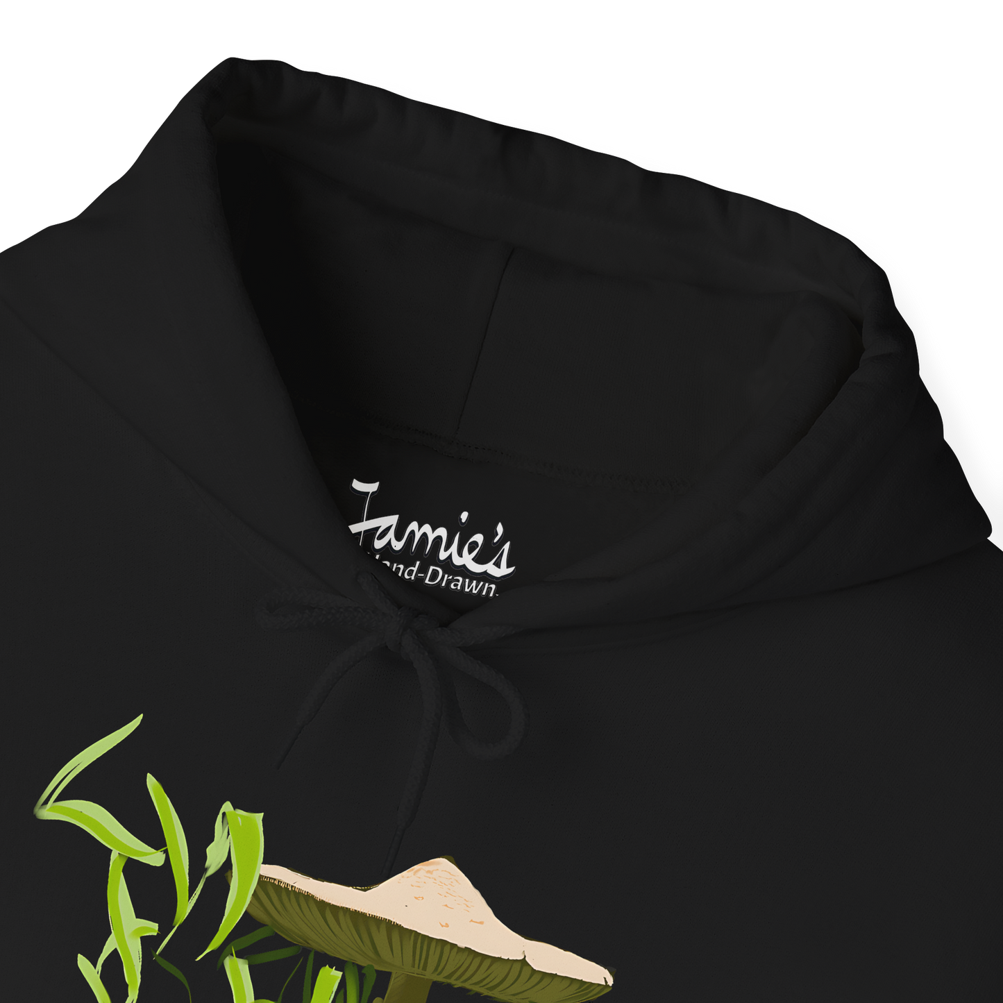 Jamie's Hand-Drawn "Brown Mushroom" Mushroom Collection Heavy Blend Hoodie Unisex