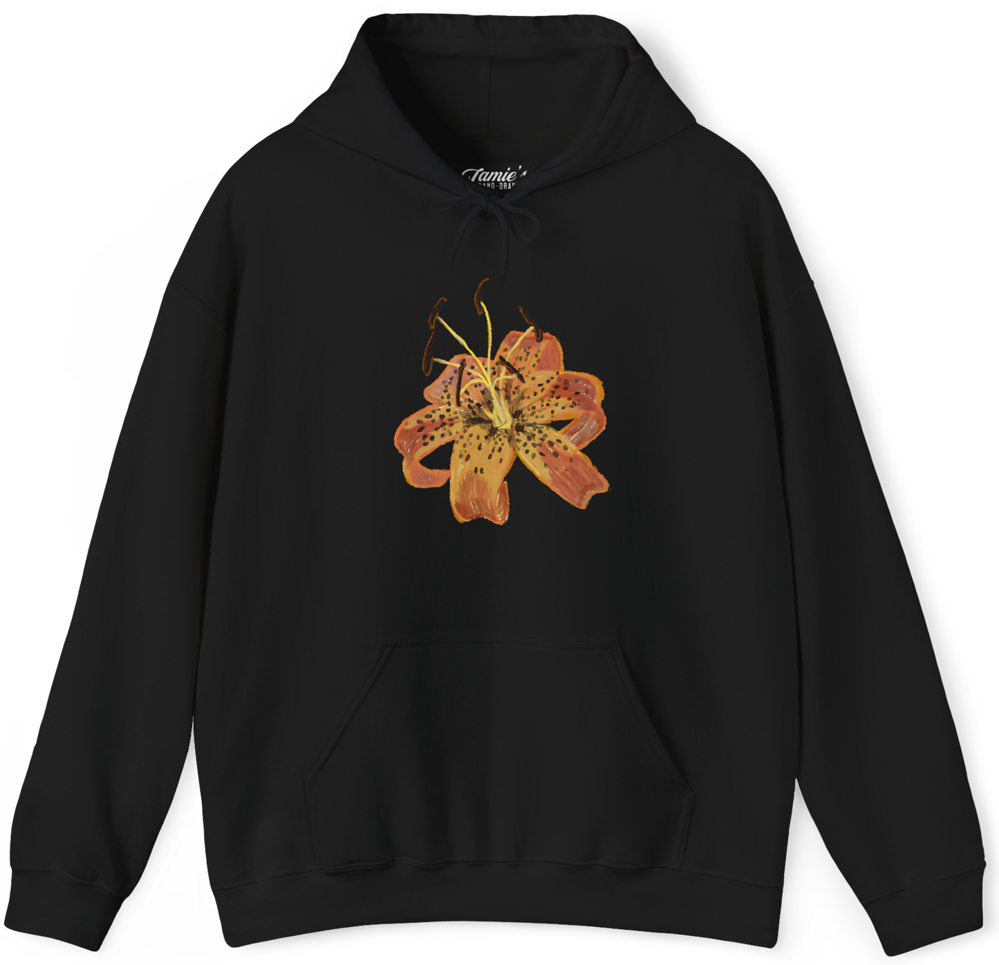 Jamie's Hand-Drawn "Ozark Lily" Hoodie