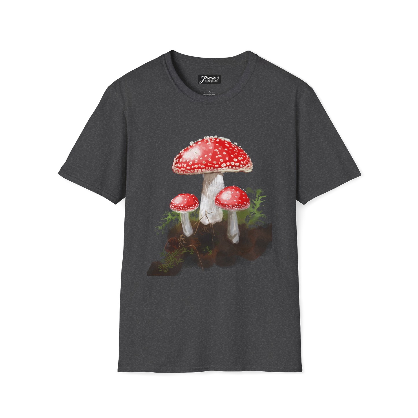Jamie's Hand-Drawn "Amanitas" Tee Shirt
