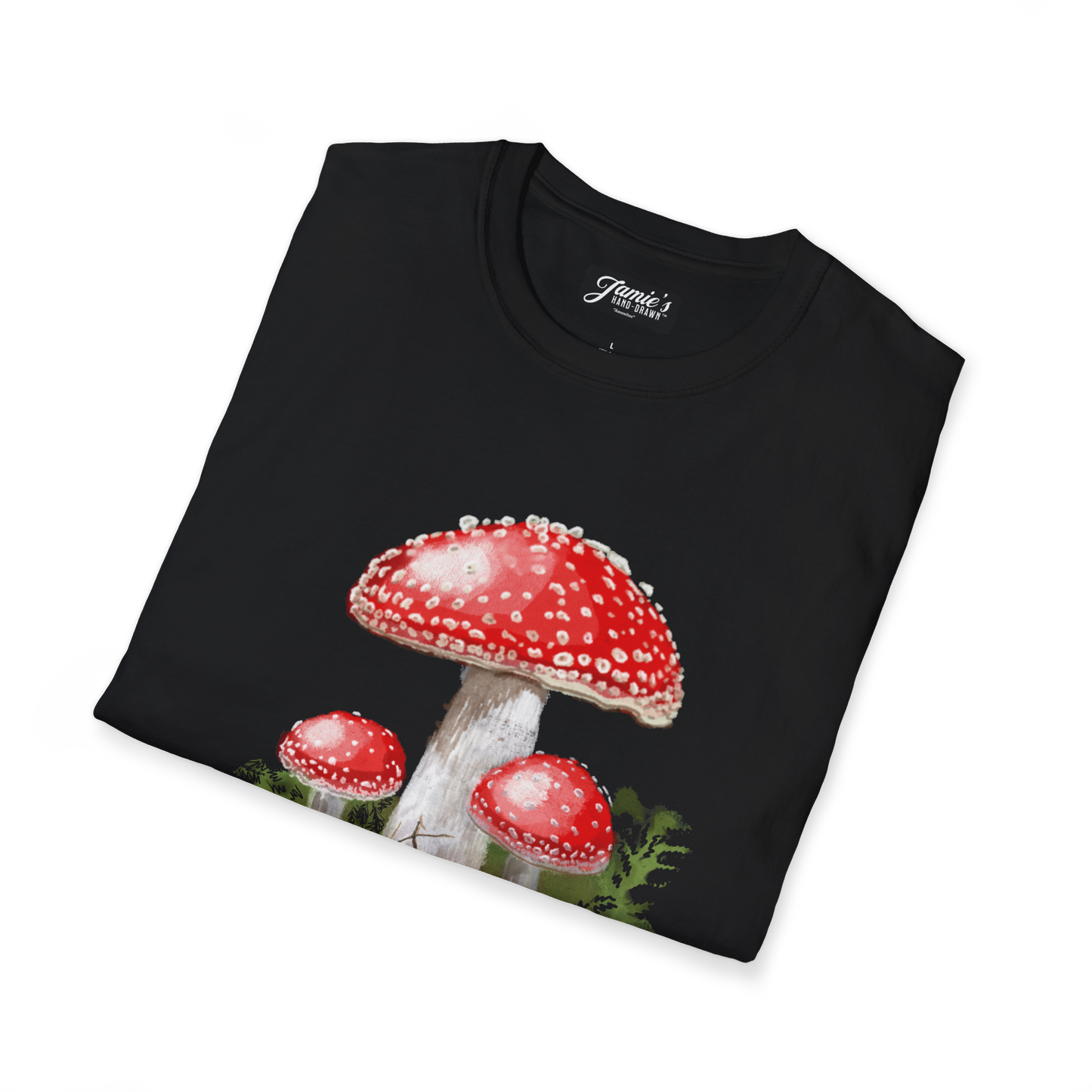 Jamie's Hand-Drawn "Amanitas" Tee Shirt