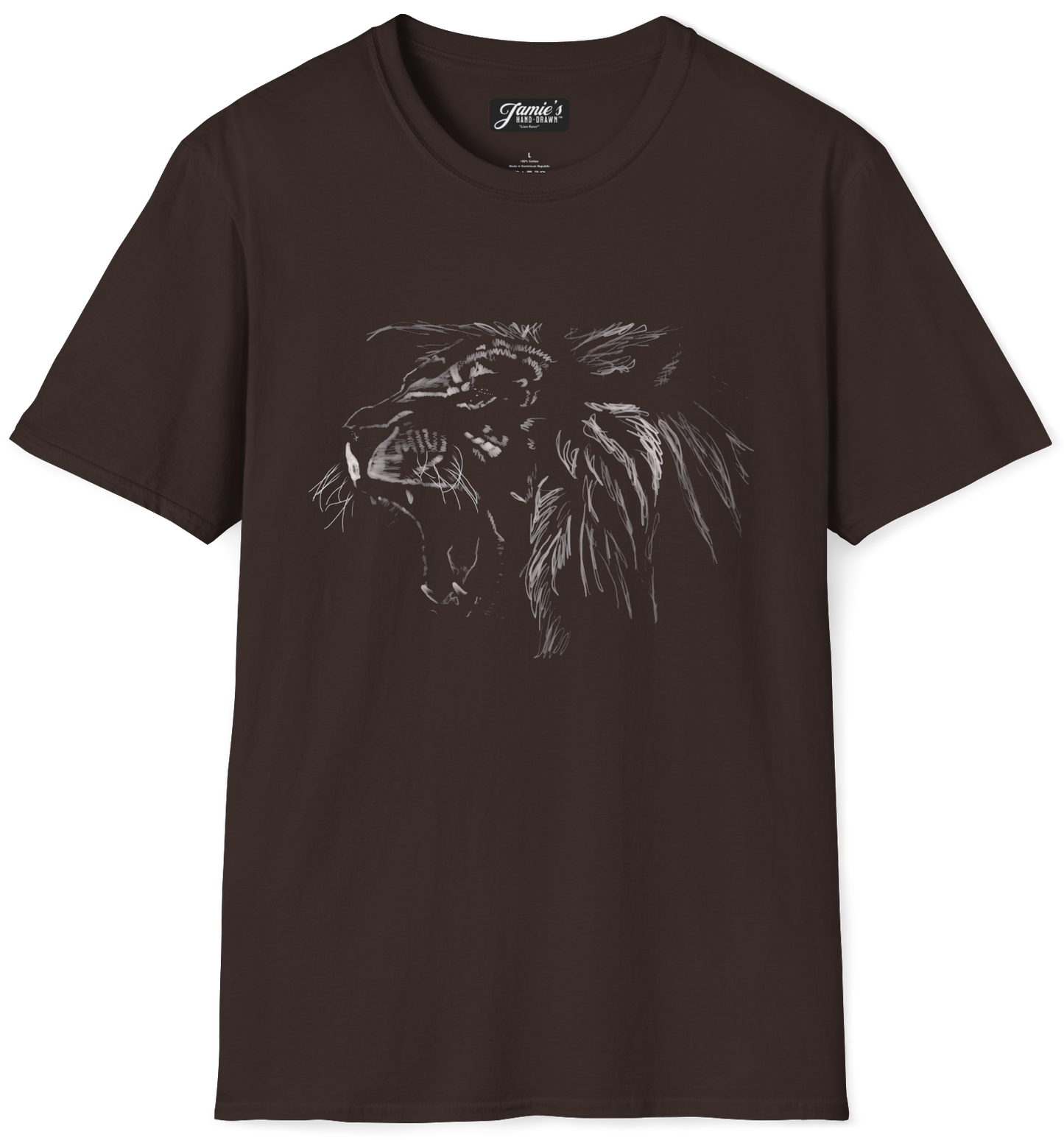 "Lion Rawr" Jamie's Hand-Drawn Cat Collection.