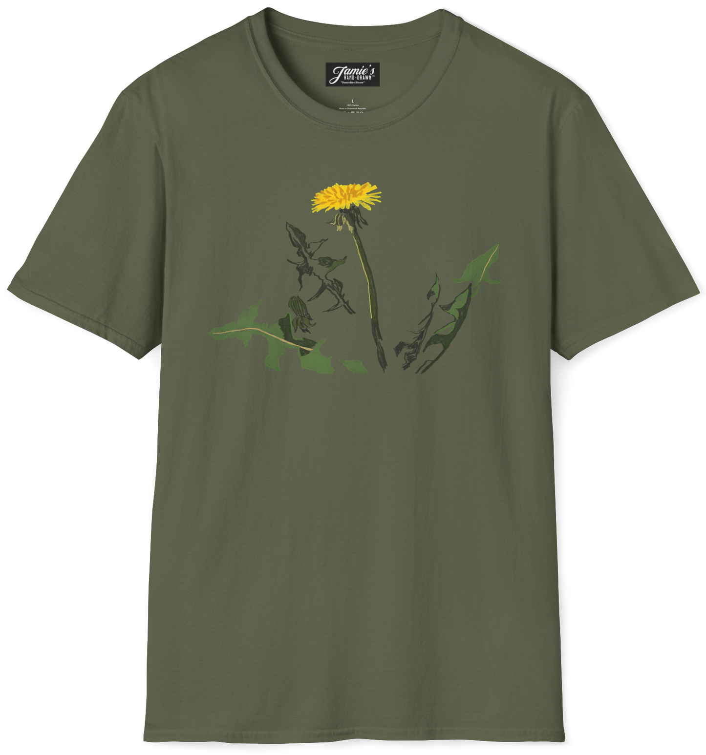 "Dandelion Bloom" Jamie's Hand-Drawn Floral Collection