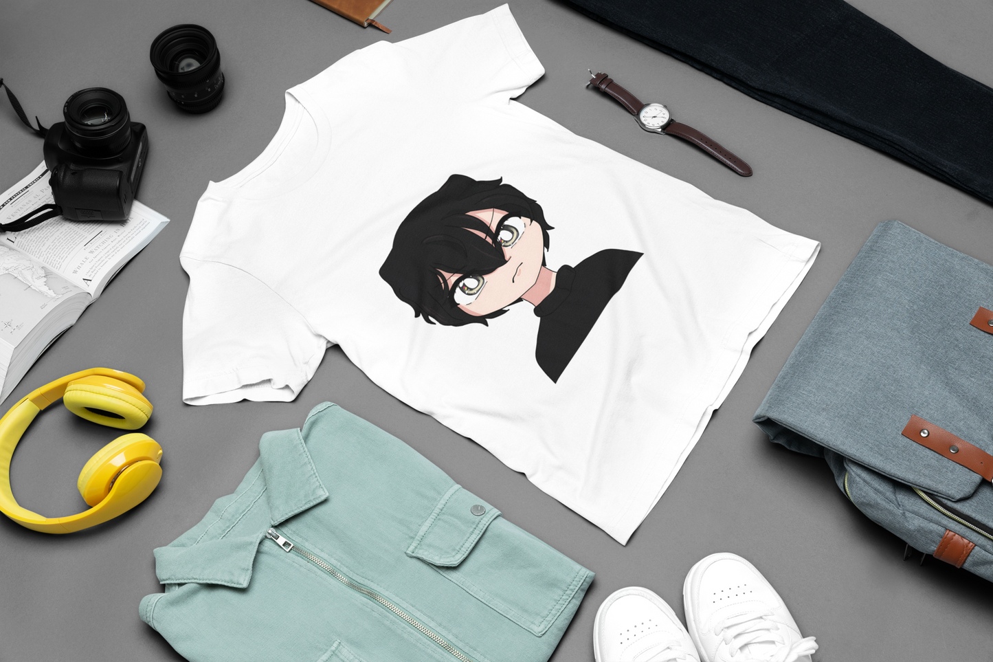 Little Rudy - Charming Anime Graphic T-Shirt, Perfect for Fans, Casual Wear, Birthday Gifts, Unisex Style, Everyday Comfort