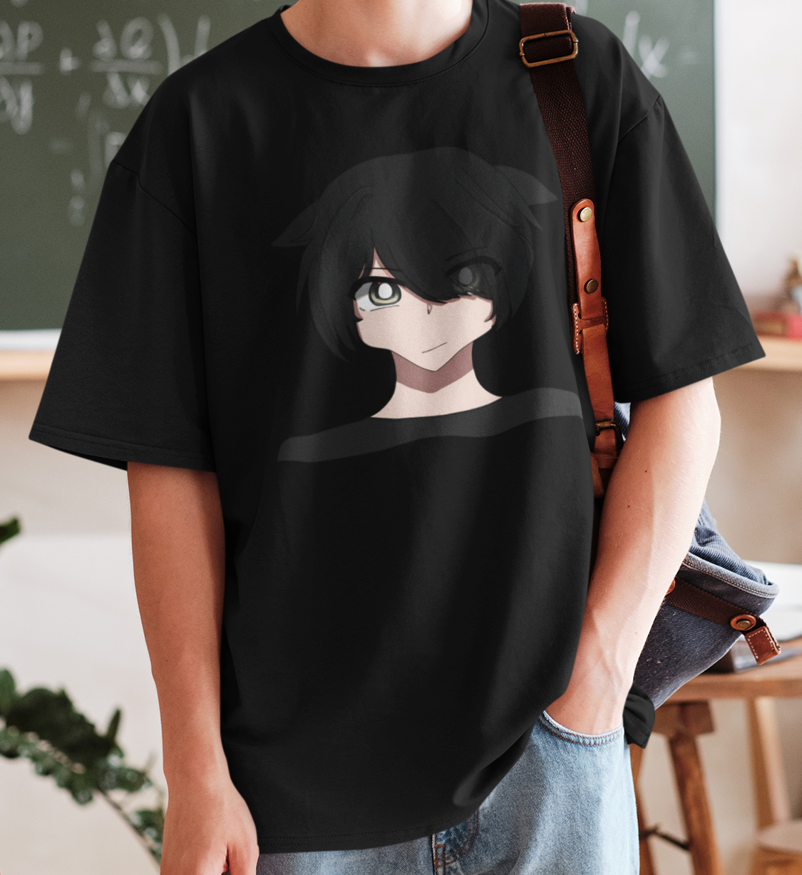 Rudy Rosher - Anime-Inspired Unisex Softstyle T-Shirt, Cute Cartoon Character Tee for Fans, Casual Anime Shirt, Perfect Gift for Birthdays, Cosplay Wear