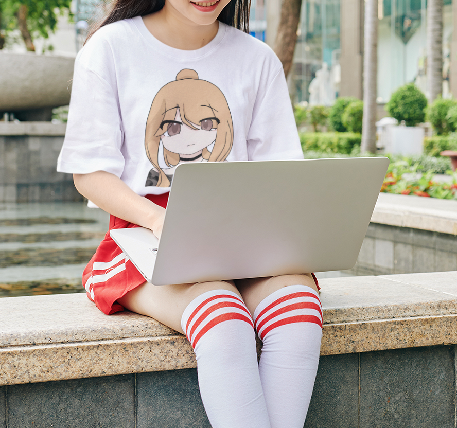 Olivia - Cute Anime Graphic Tee – Perfect for Casual Outings, Gifts, or Anime Conventions, Manga Fan Apparel, Gift for Her