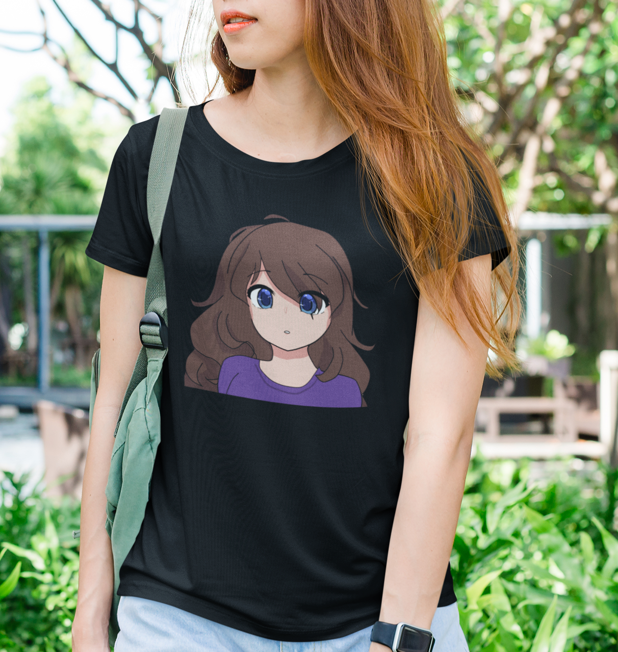 Bethany - Cute Anime Girl Graphic Tee, Unisex Softstyle T-Shirt, Perfect for Gifts, Anime Lovers, Casual Wear, Birthday Gift
