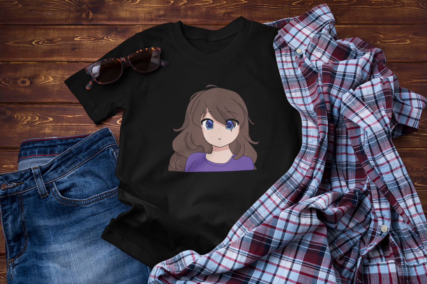 Bethany - Cute Anime Girl Graphic Tee, Unisex Softstyle T-Shirt, Perfect for Gifts, Anime Lovers, Casual Wear, Birthday Gift