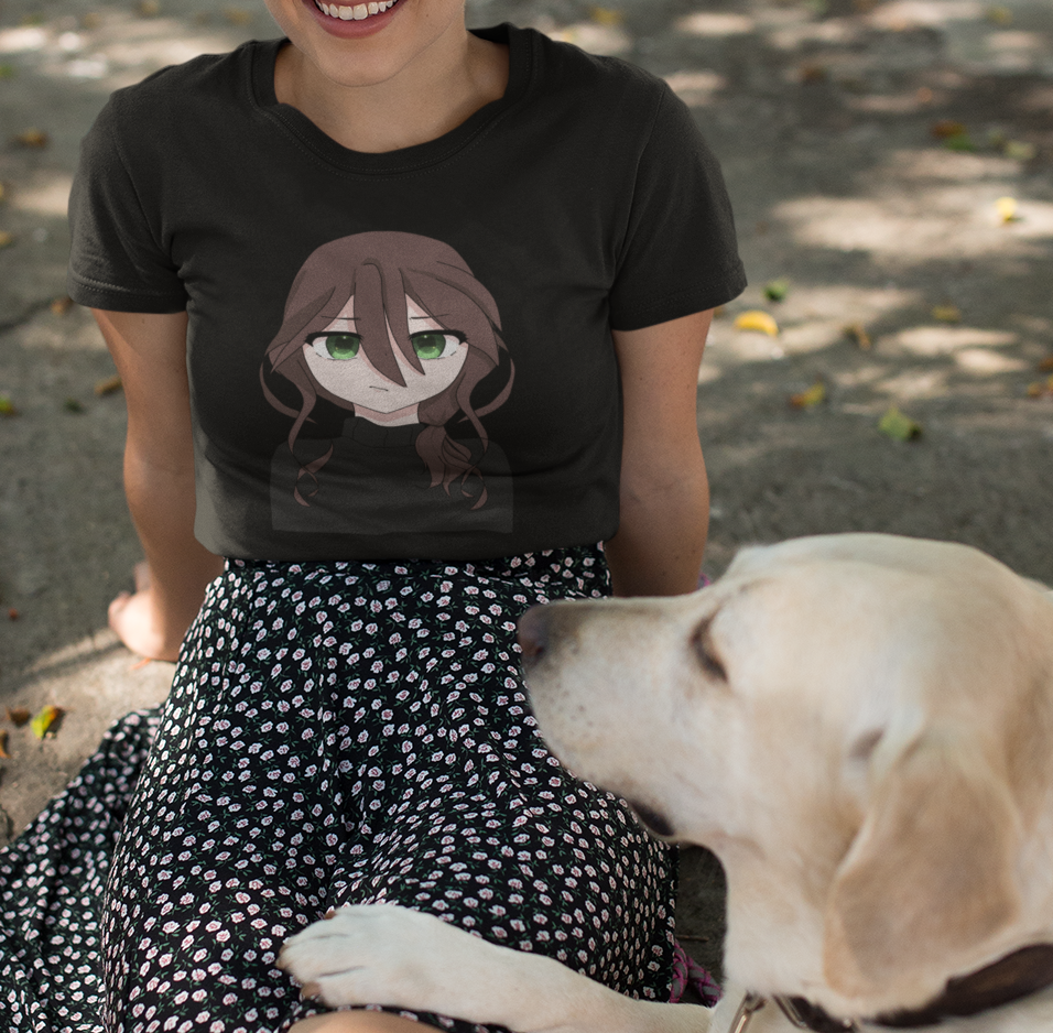 Avery Green - Anime-Inspired Unisex T-Shirt, Cute Character Tee, Gift for Fans, Casual Wear, Geeky Style, Trendy Summer Top