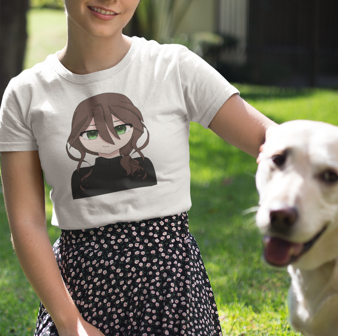 Avery Green - Anime-Inspired Unisex T-Shirt, Cute Character Tee, Gift for Fans, Casual Wear, Geeky Style, Trendy Summer Top