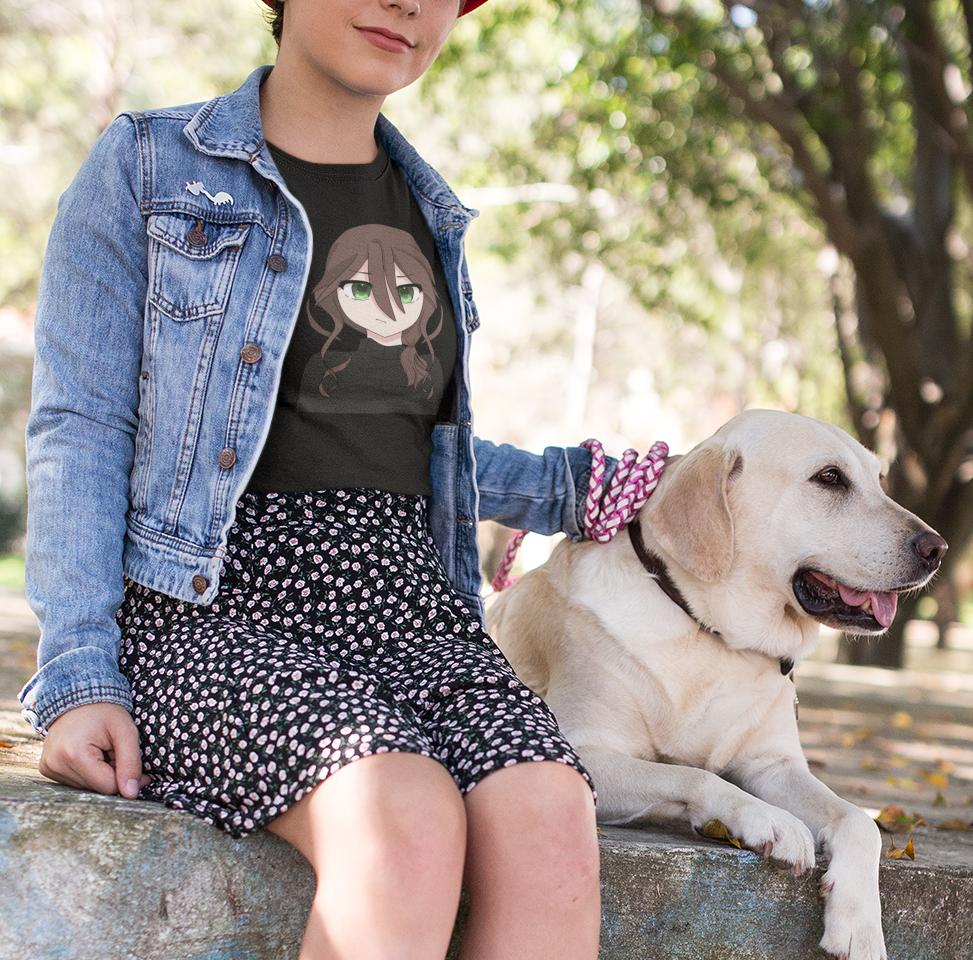 Avery Green - Anime-Inspired Unisex T-Shirt, Cute Character Tee, Gift for Fans, Casual Wear, Geeky Style, Trendy Summer Top