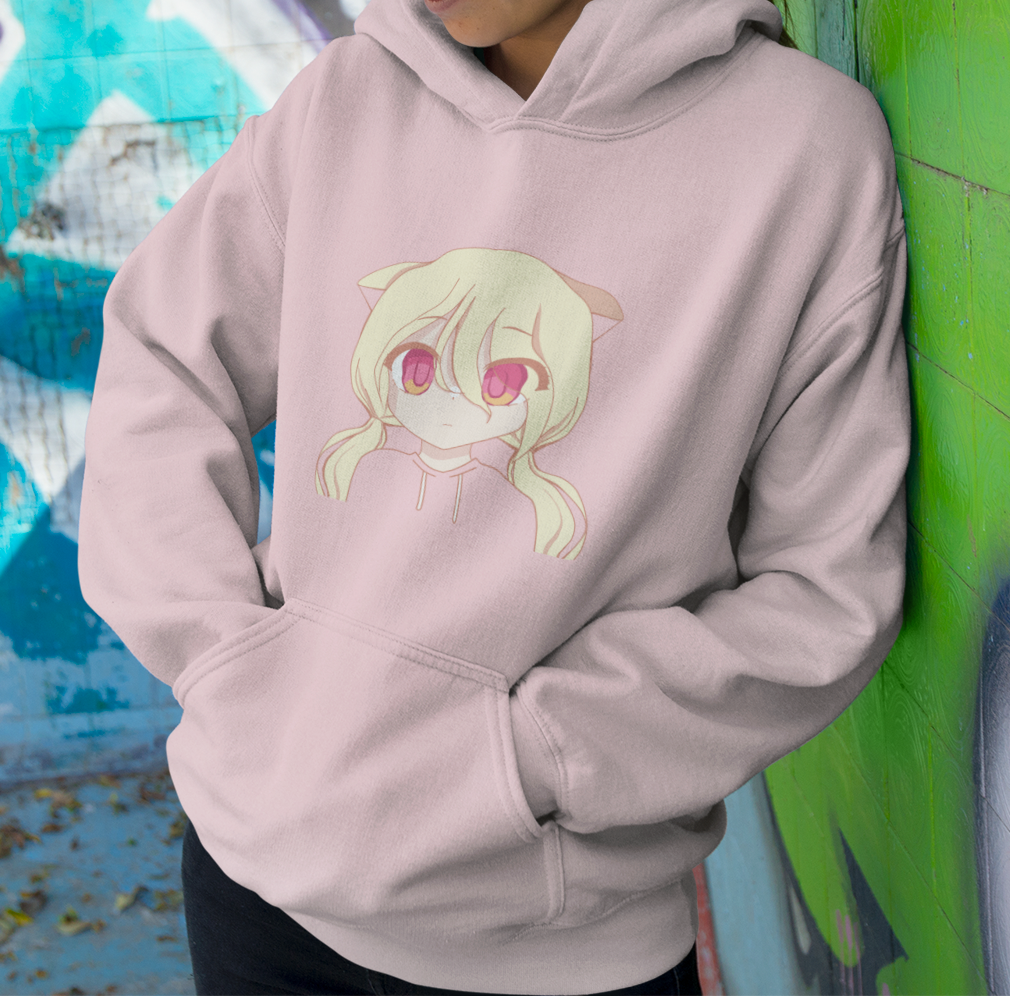 Lilly - Cute Anime Character Hoodie, Cozy and Fun Gift for Fans, Unisex Streetwear, Ideal for Chill Days, Anime Conventions, Casual Wear