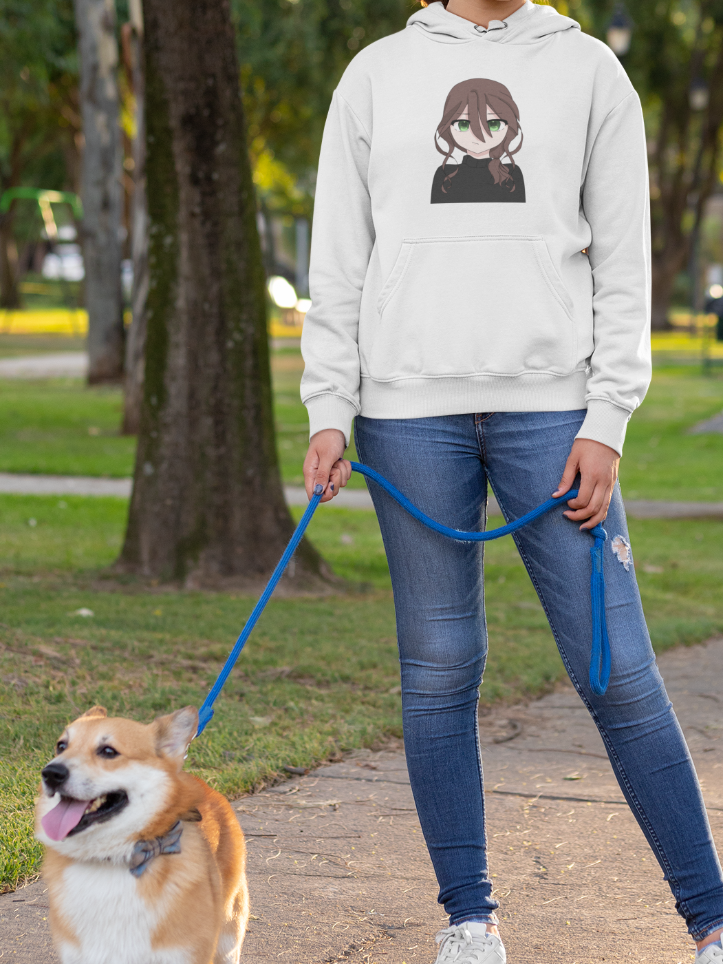 Avery green - Charming Anime-Inspired Hoodie for Cozy Vibes, Perfect for Gift-Giving, Casual Outings, and Anime Fans, Unisex Sweatshirt