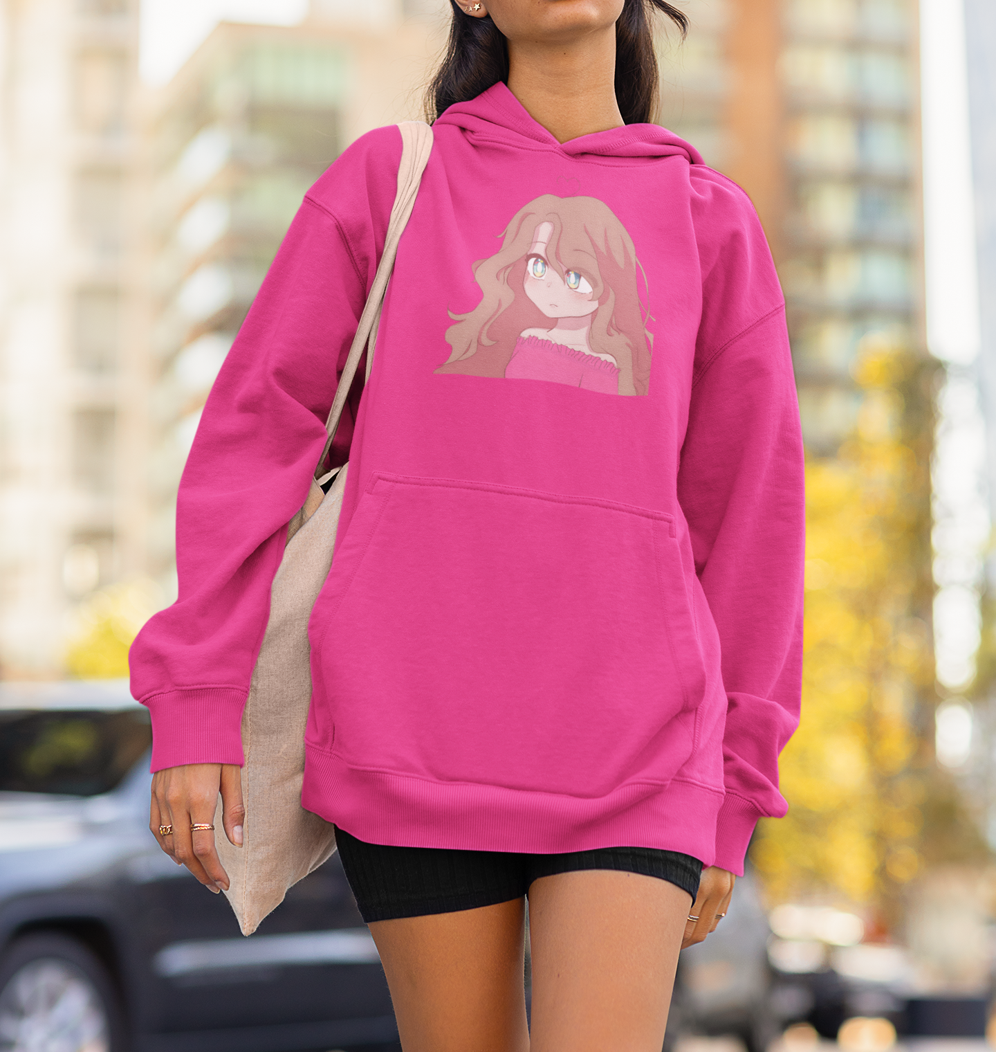 Ava - Anime Girl Art Hoodie, Cozy Sweatshirt, Cute Gift for Anime Fans, Unique Apparel, Stylish Streetwear, Perfect for Chill Days