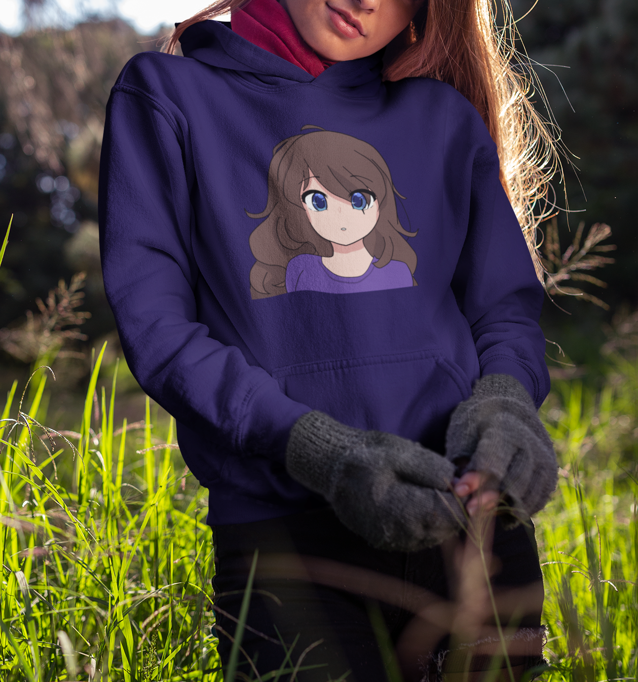 Bethany - Anime Character Unisex Heavy Blend™ Hooded Sweatshirt - Cozy, Cute, Casual Streetwear, Perfect Gift for Anime Lovers, Hoodies for Fall