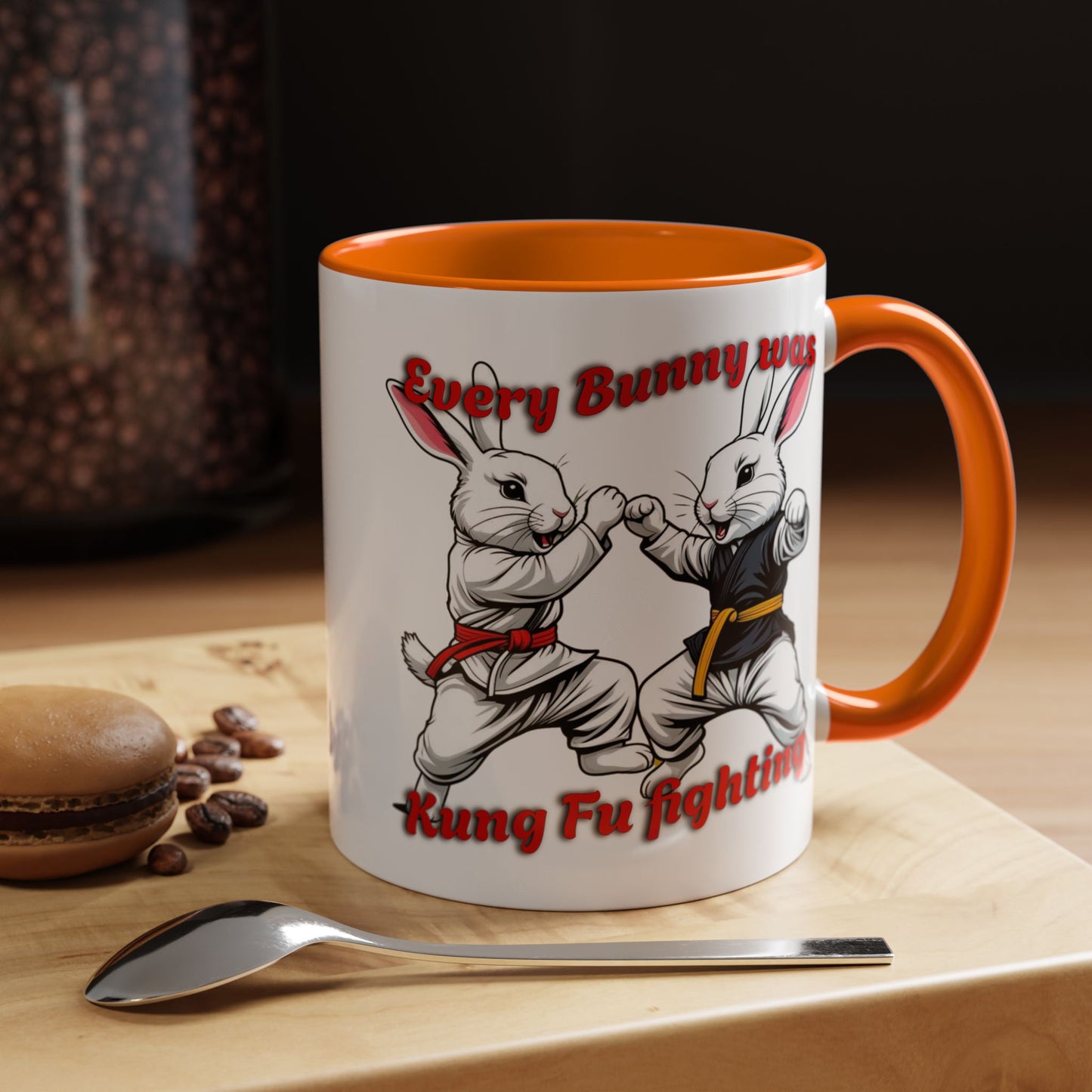 Every Bunny Was Kung Fu Fighting Coffee Mug
