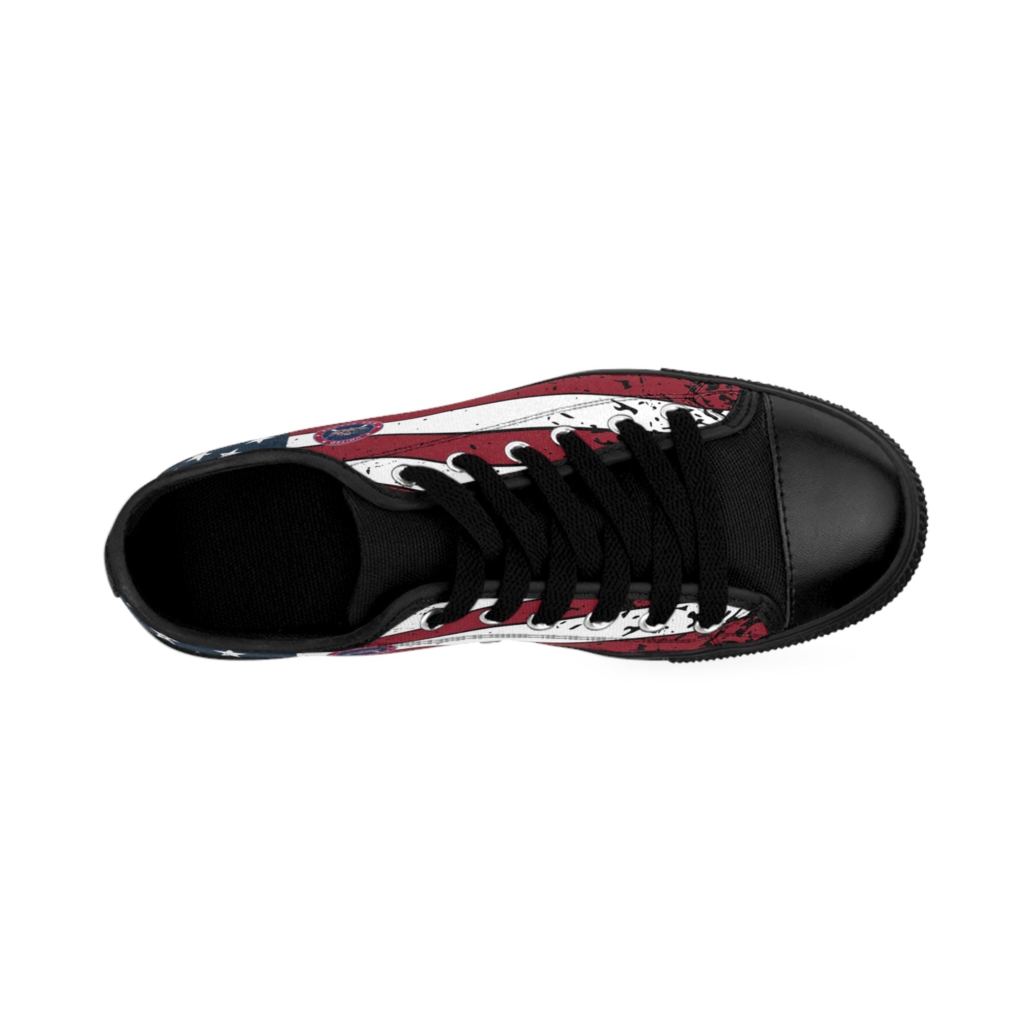 Patriotic "United We Stand" Men's Sneakers