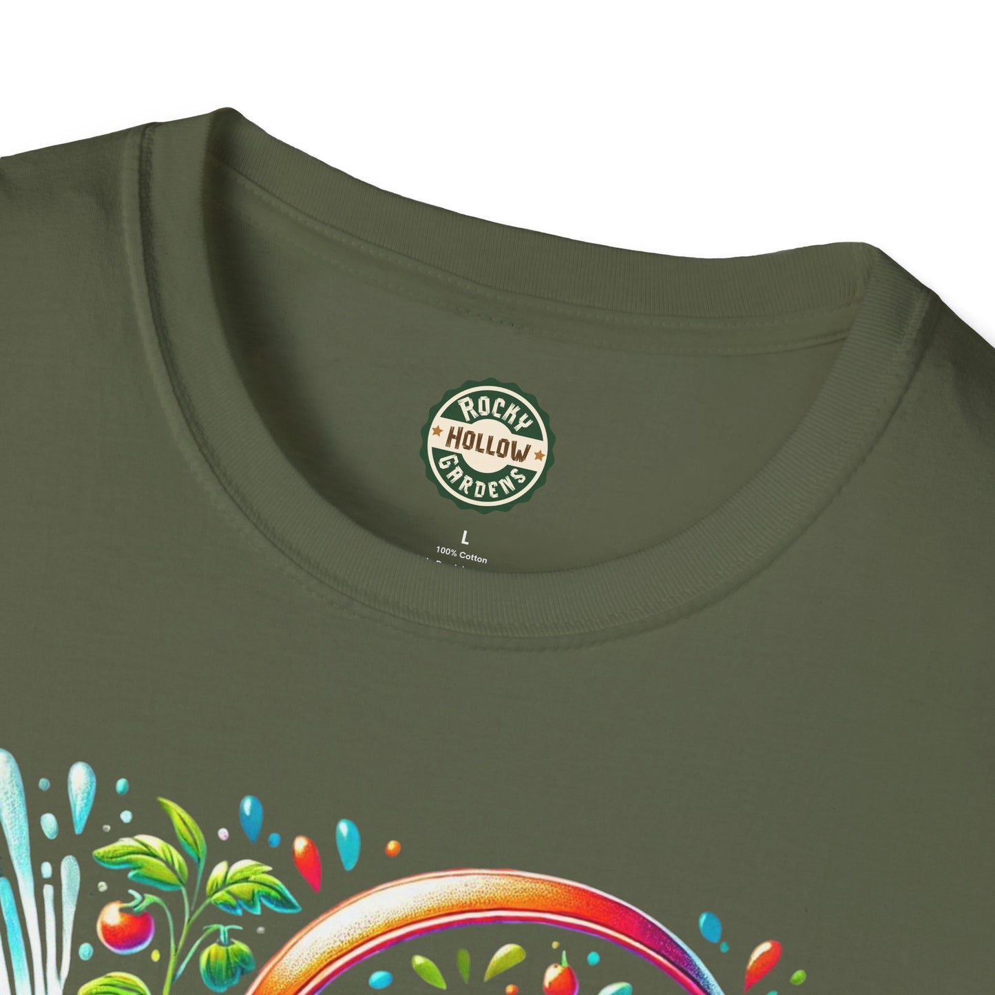 "I Wet My Plants" Unisex Soft-style Gardening T-Shirt
