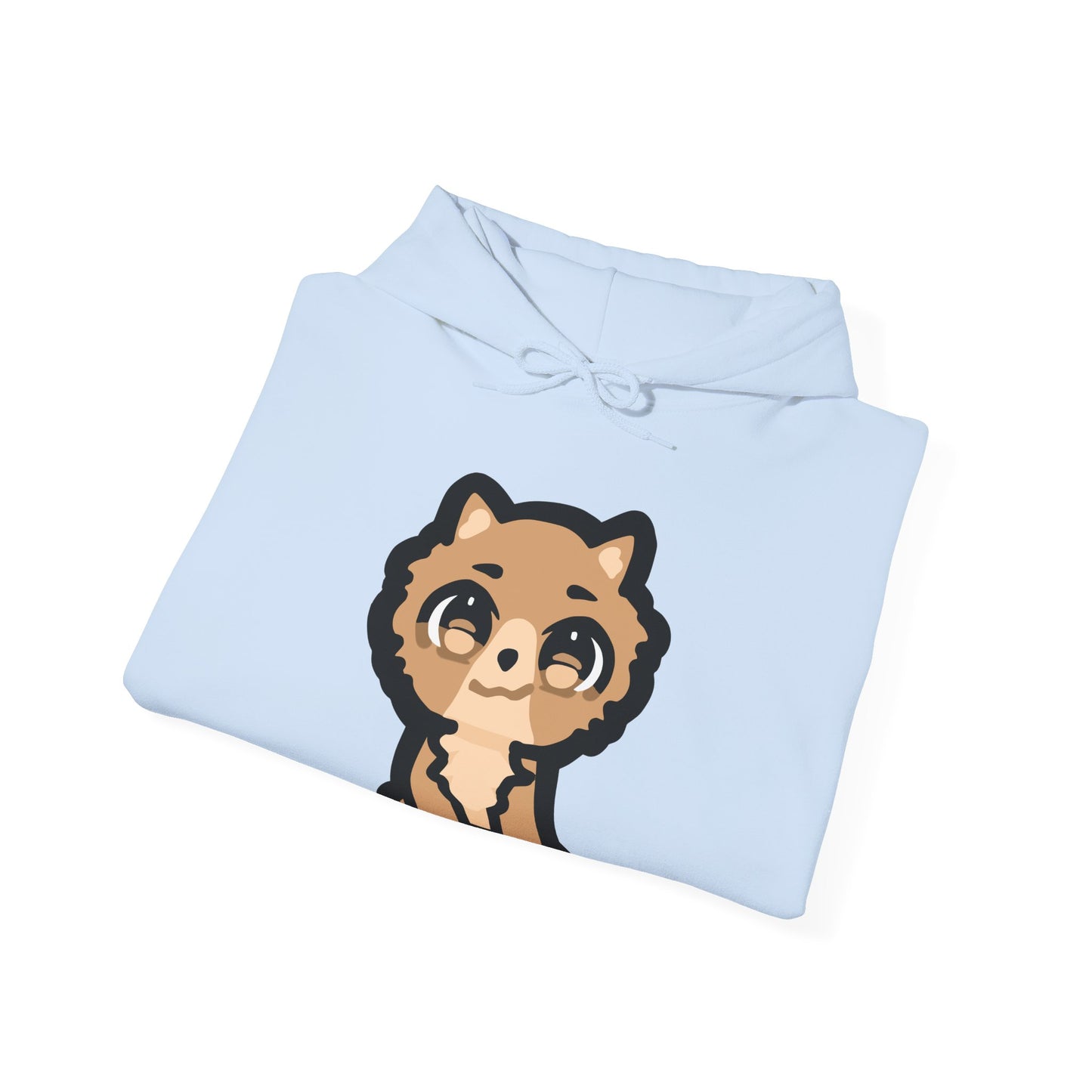 Pomeranian - Anime Character Unisex Heavy Blend™ Hooded Sweatshirt - Cozy, Cute, Casual Streetwear, Perfect Gift for Anime Lovers, Hoodies for Fall