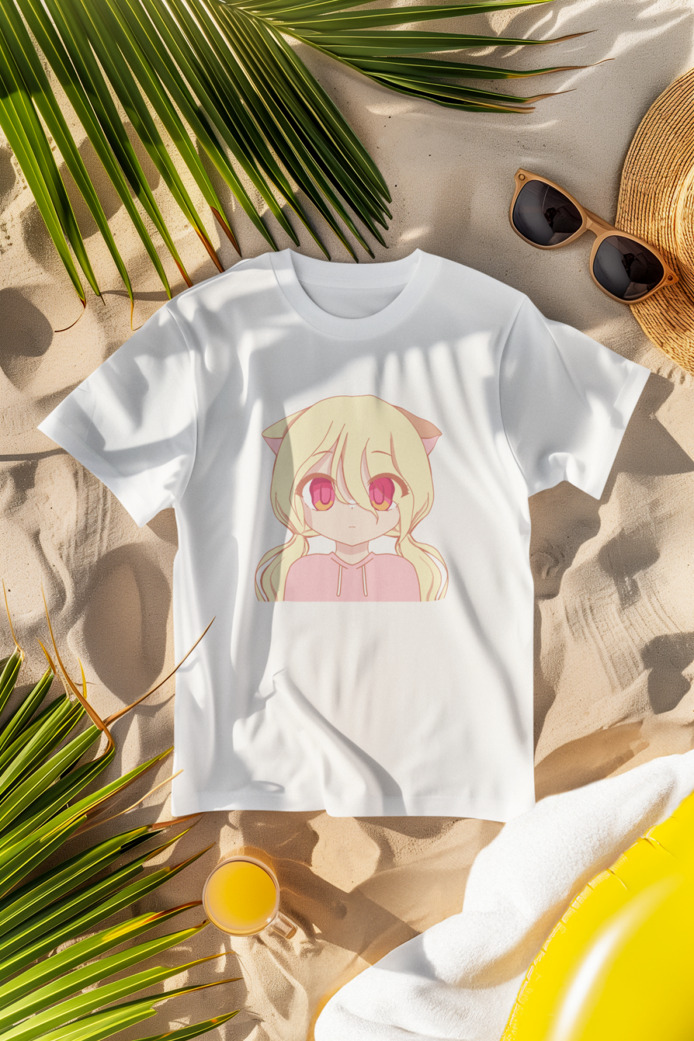 Lilly - Anime Girl Unisex Softstyle T-Shirt, Cute Graphic Tee for Anime Fans, Casual Wear, Gift for Birthdays, Cosplay, Relaxation