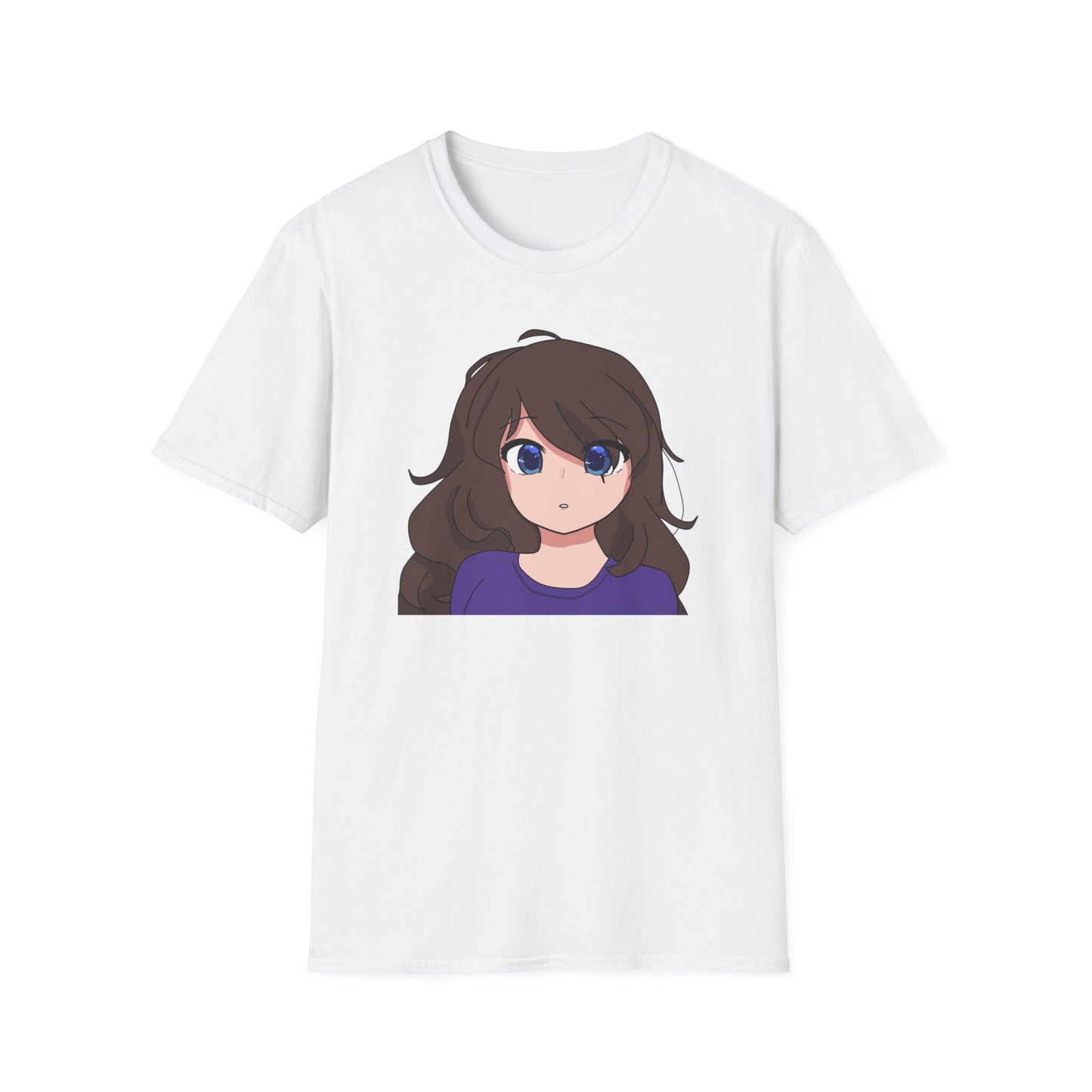 Bethany - Cute Anime Girl Graphic Tee, Unisex Softstyle T-Shirt, Perfect for Gifts, Anime Lovers, Casual Wear, Birthday Gift