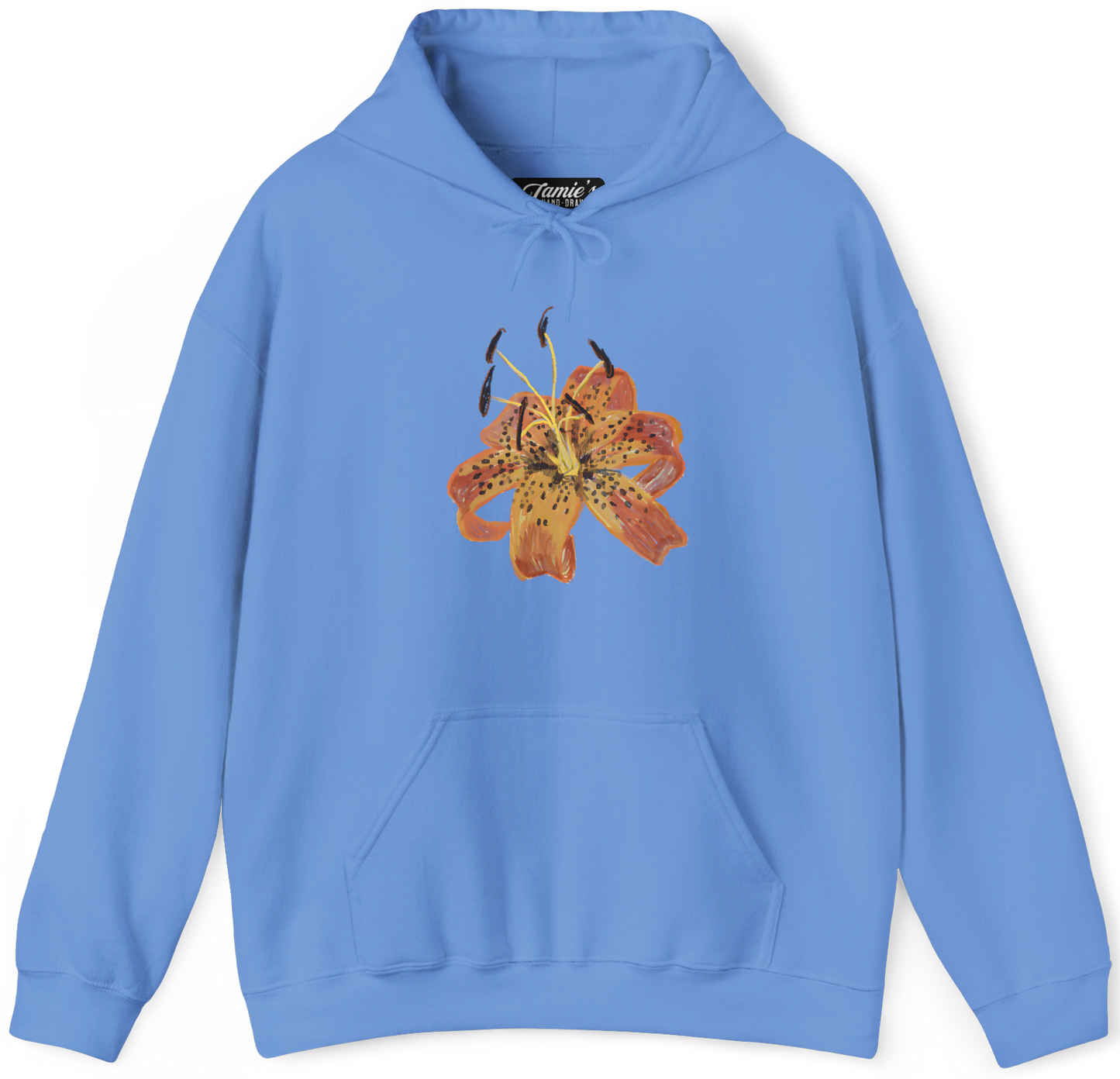 Jamie's Hand-Drawn "Ozark Lily" Hoodie