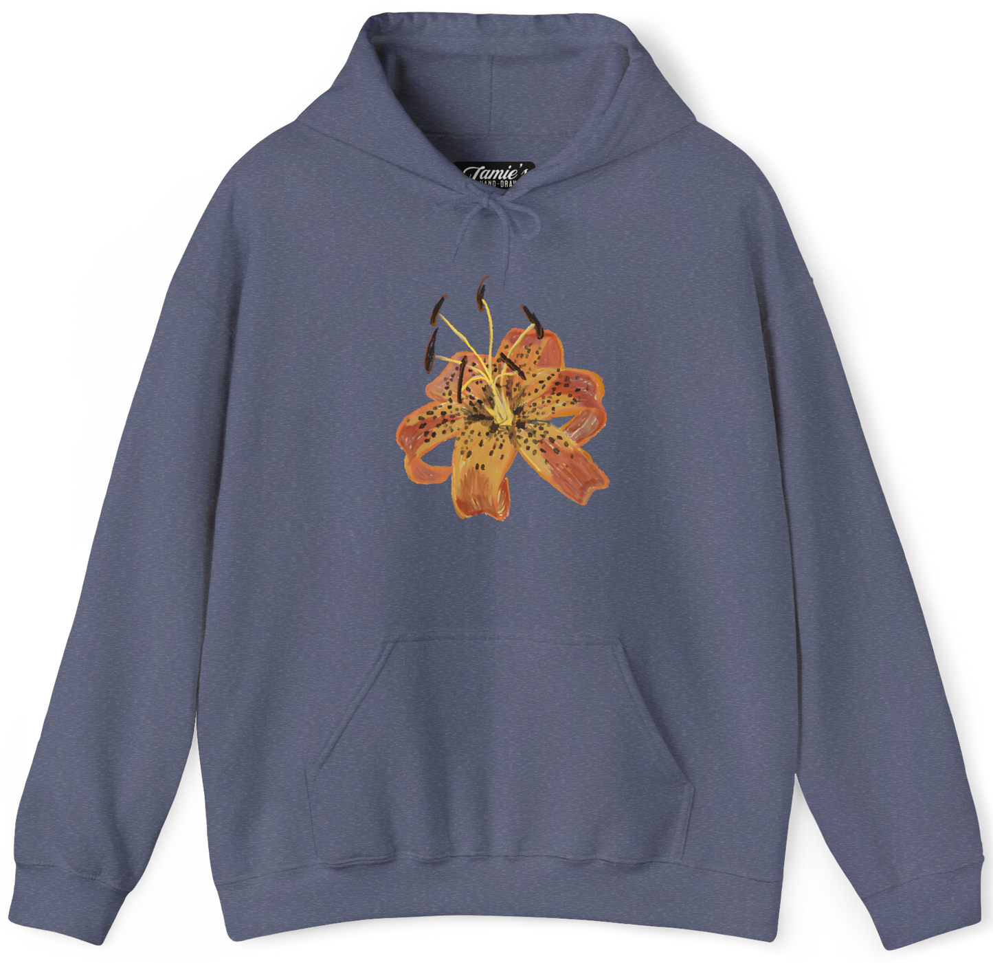 Jamie's Hand-Drawn "Ozark Lily" Hoodie