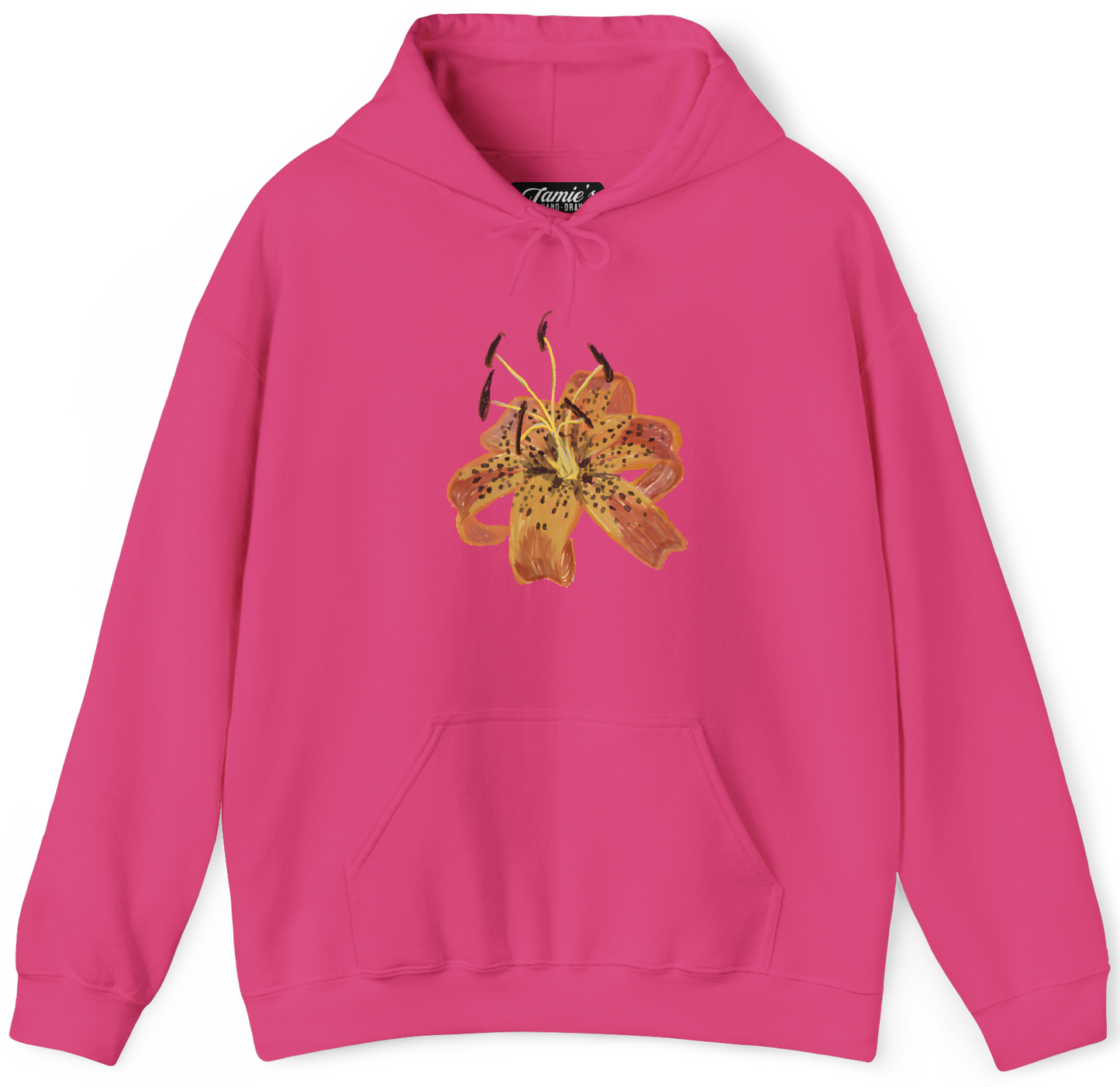 Jamie's Hand-Drawn "Ozark Lily" Hoodie