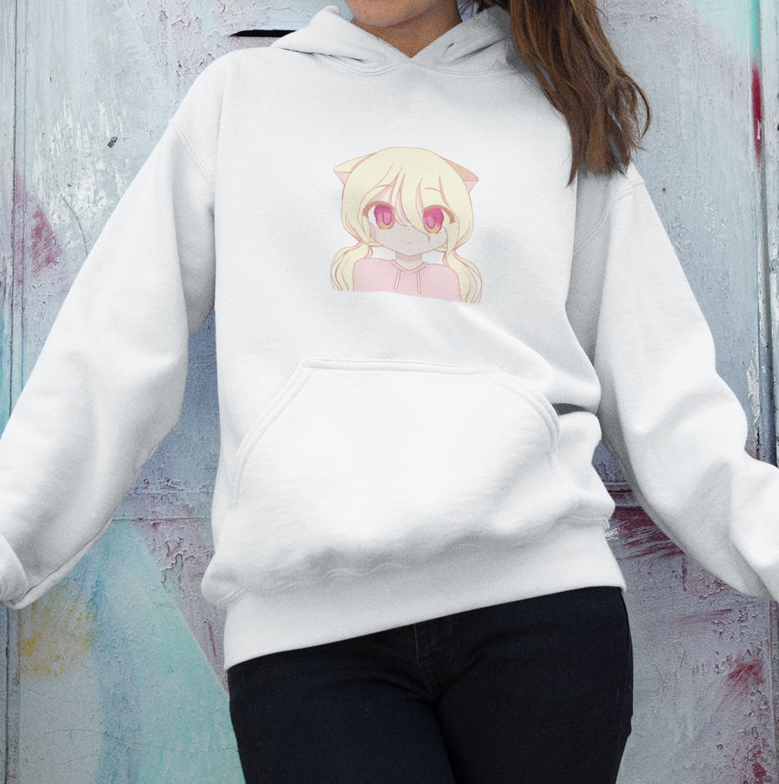 Lilly - Cute Anime Character Hoodie, Cozy and Fun Gift for Fans, Unisex Streetwear, Ideal for Chill Days, Anime Conventions, Casual Wear