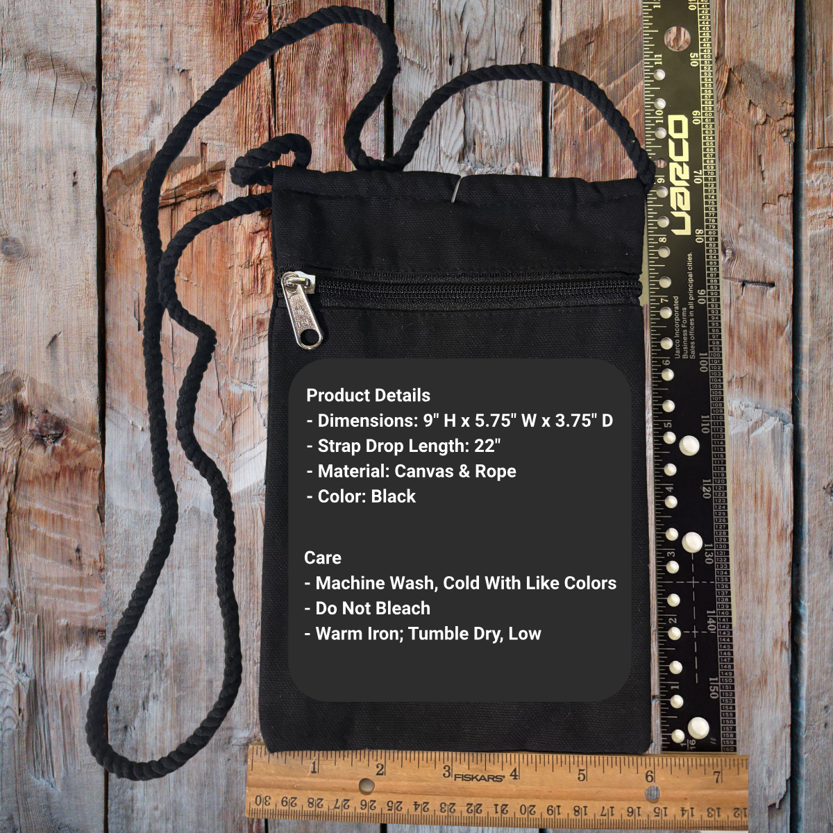 "Trump in Flag - Daddy's Home" Patriotic Handbag With Twisted Rope Strap 6"x9"