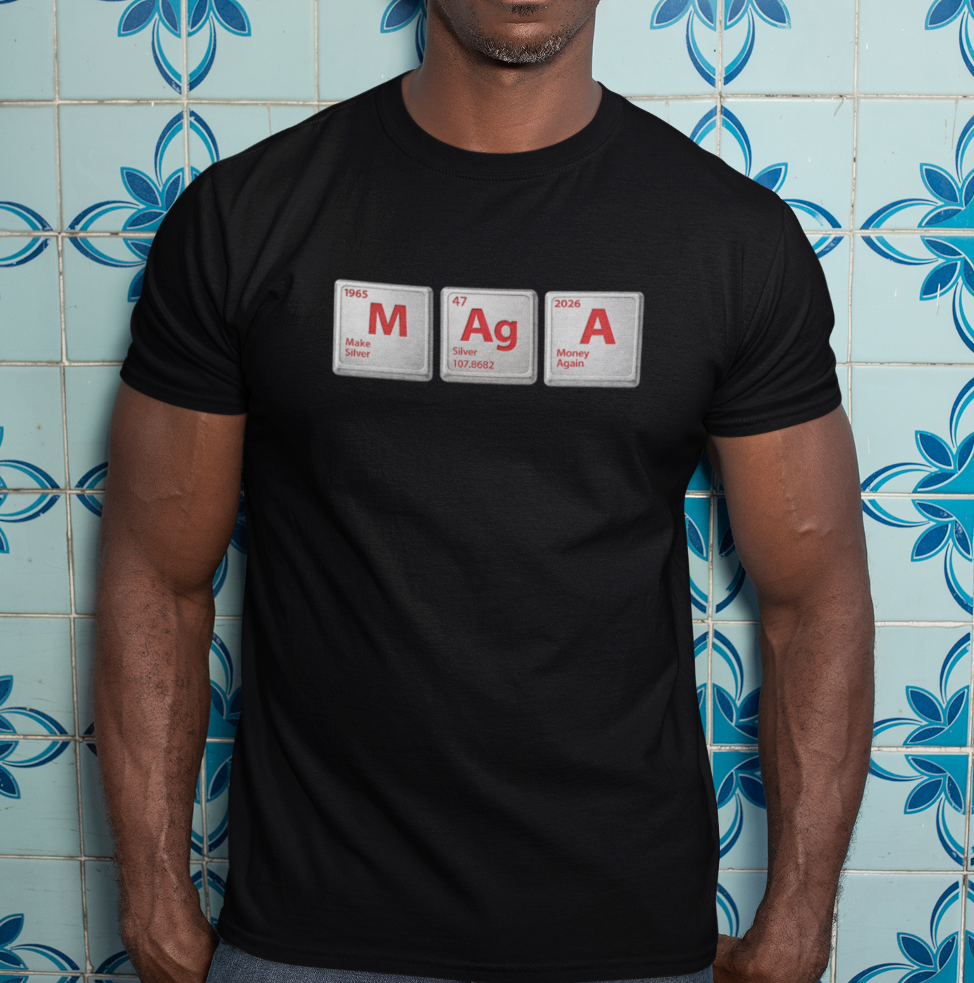 MAgA - Make Silver Money Again Unisex Soft-style T-Shirt