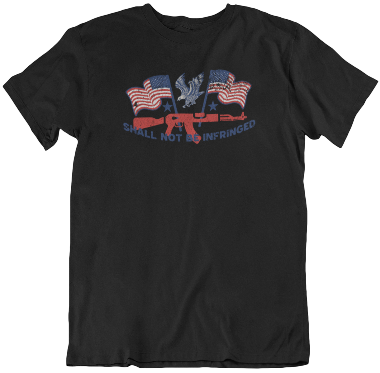 "Shall Not Be Infringed" Patriotic Unisex Soft-style T-Shirt