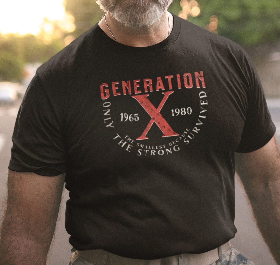Generation X - Only The Strong Survived Unisex Soft-style T-Shirt